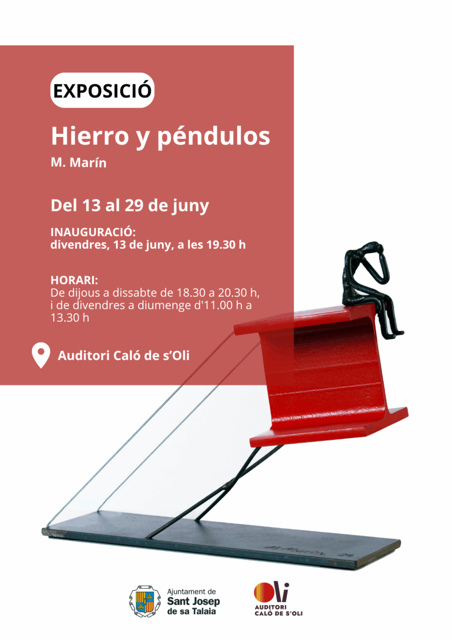 Cartel de la exposición de Mariano Marín Cartel de la exposición de Mariano Marín