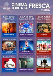 Cartel Cinema a la Fresca