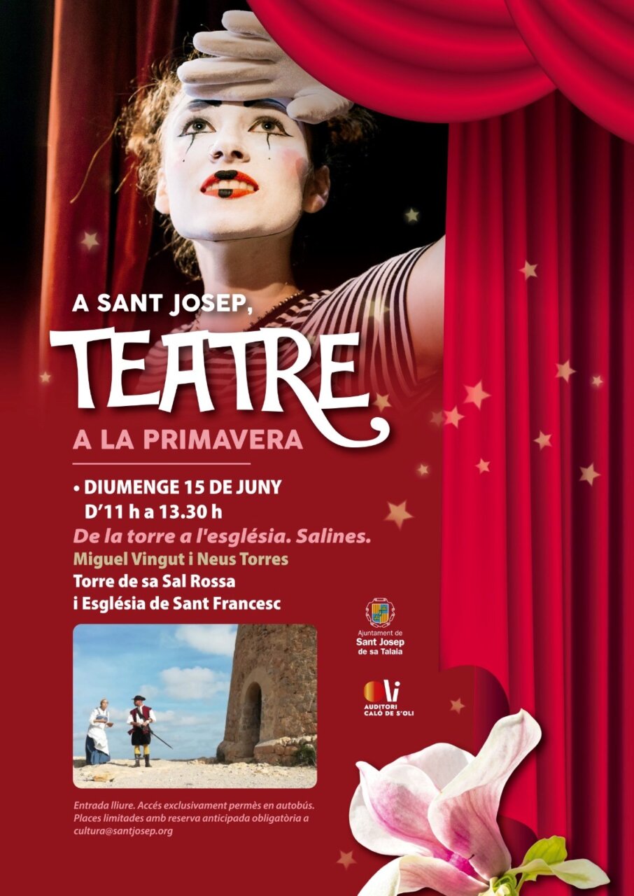 Cartell visita teatralitzada Cartell visita teatralitzada