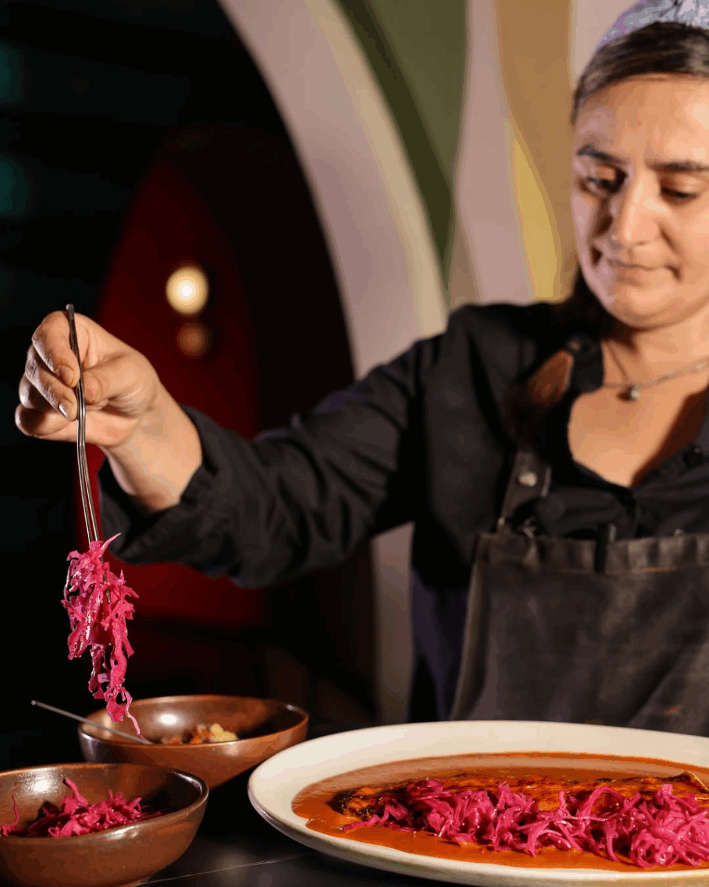 Chef Laura Márquez, jefa de cocina de PaloSanto
