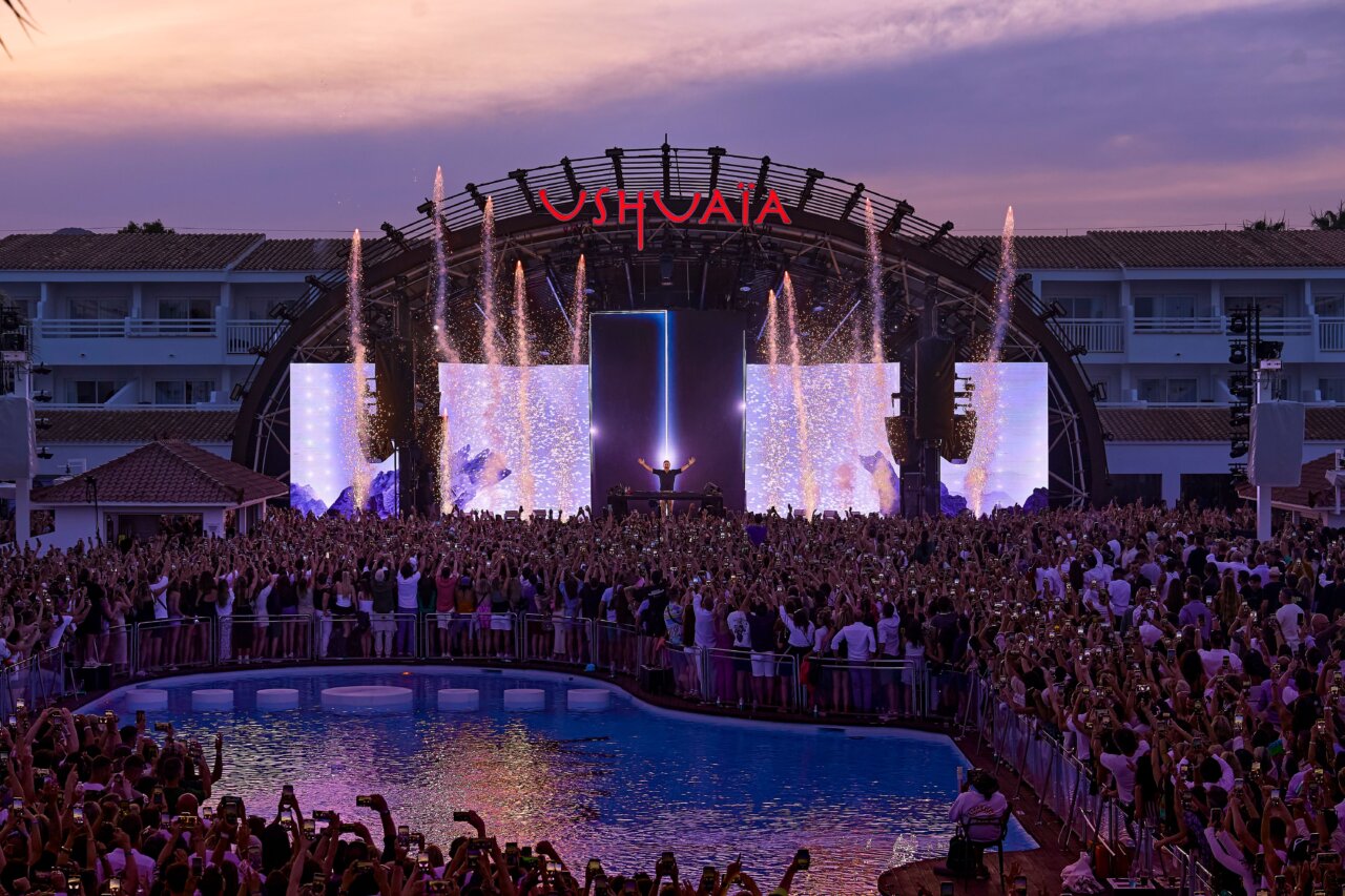 David Guetta FMIF residencia 2024 Ushuaïa Ibiza