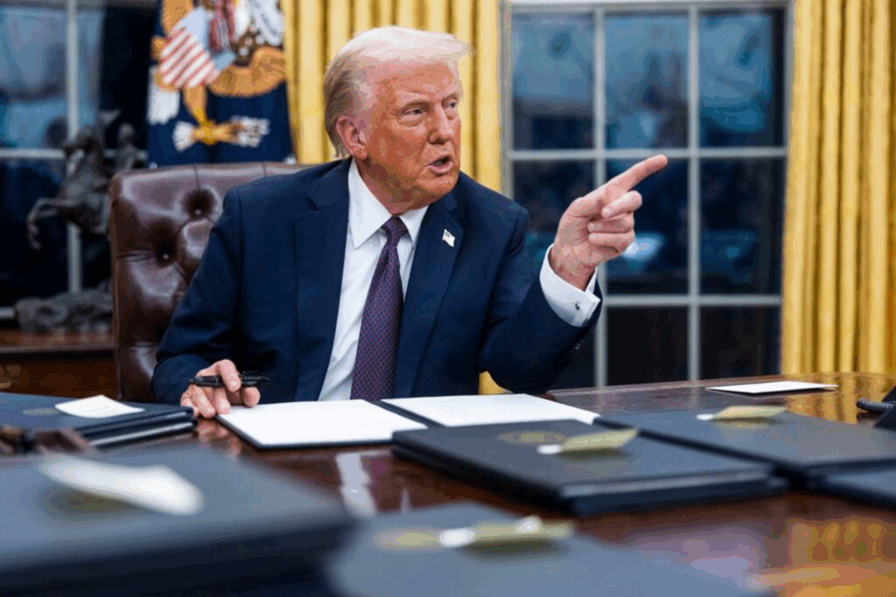 Donald Trump. Jim Lo Scalzo