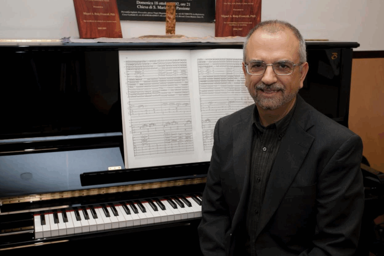 El compositor, teórico musical y docente ibicenco Miquel Àngel Roig Francolí