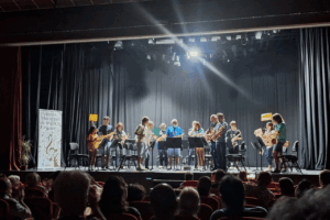 Ensamble de saxo. Sant Josep es M&uacute;sica