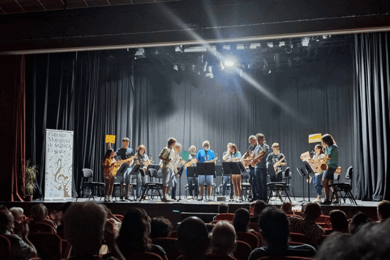 Ensamble de saxo. Sant Josep es Música