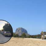 El nuevo parking en Cala d'Hort que busca descongestionar el acceso a Es Vedrá.
