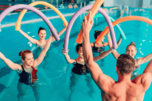 Gimnasia Acuática. imagen ilustrativa