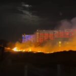 Incendio en Playa d'en Bossa