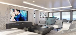 Interior de un yate de lujo. Foto: Yacht Charter Flee