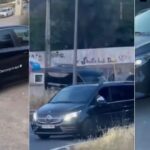 Las VTC cargando pasajeros en la rotonda de acceso a UNVRS