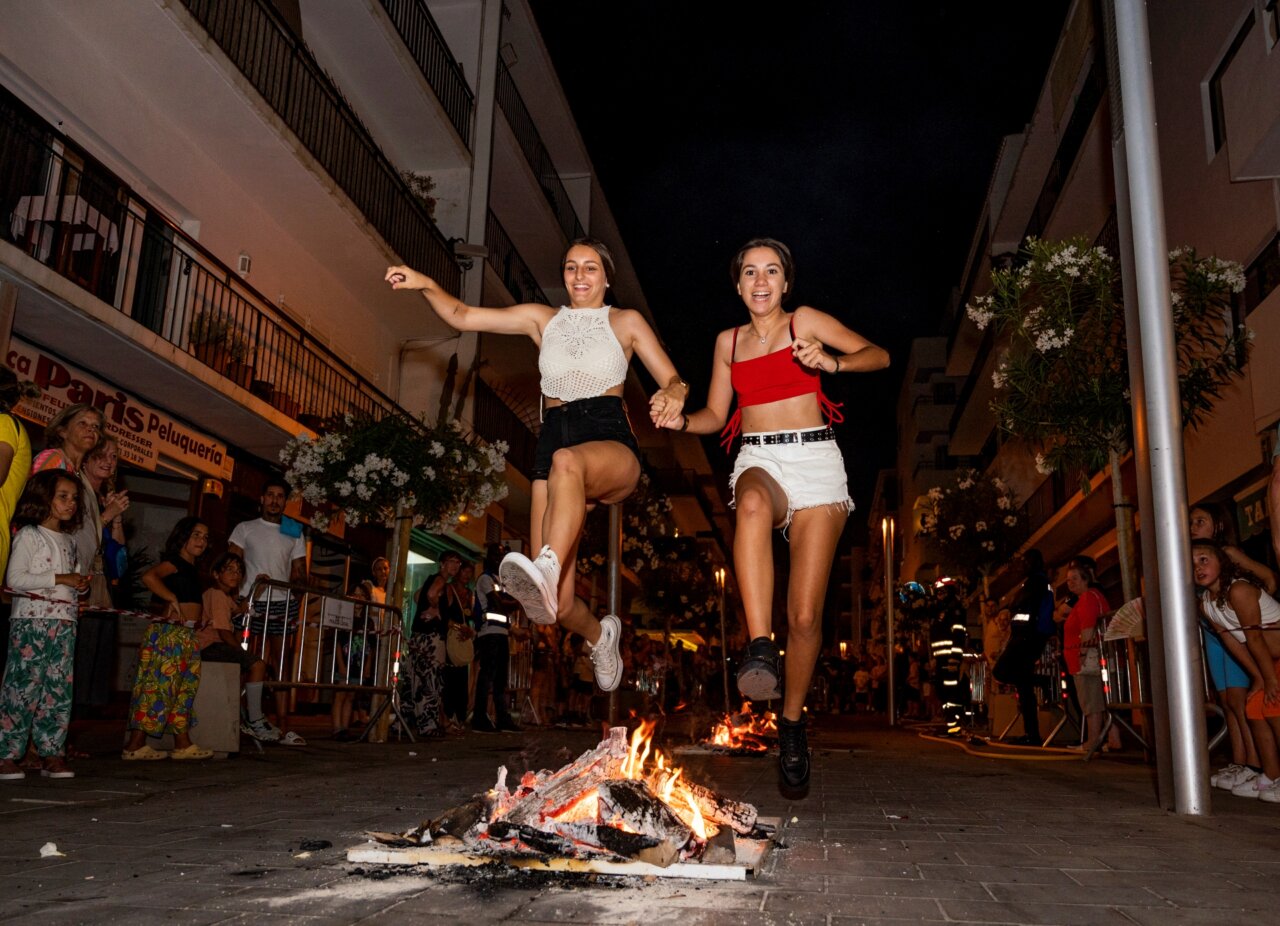 Nit de Sant Joan en Santa Eulària. Archivo