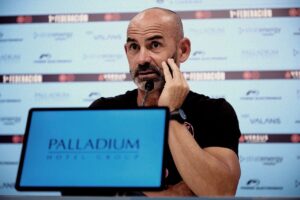 Paco Jémez, entrenador de la UD Ibiza.