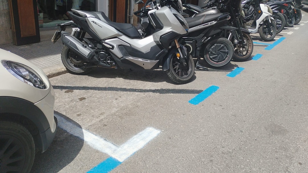 Pintada denunciada por la Policía de Ibiza.