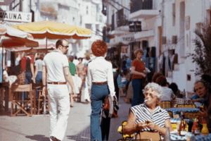 Plaça de Vila, 1976. Fotografía de Walter Rudolph (1)