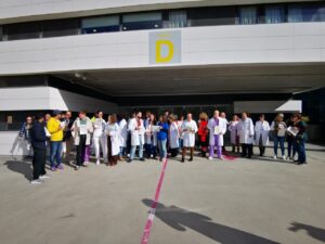 Protesta en Can Misses. Archivo