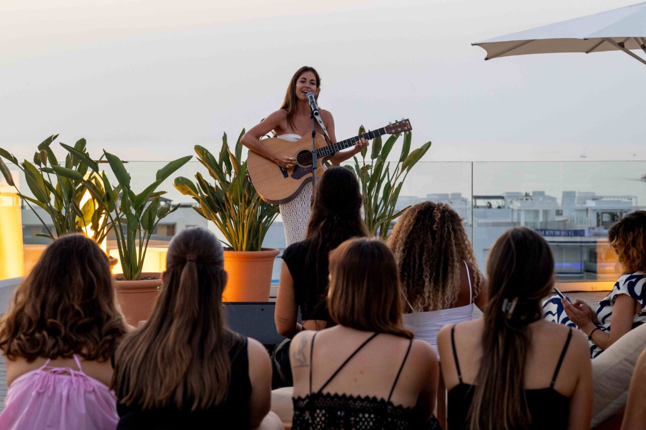 Sofia Ellar en la gran apertura de temporada en INNSiDE by Meliá Ibiza. Archivo