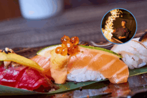 Sushi en Minami Japanese Restaurant. Archivo