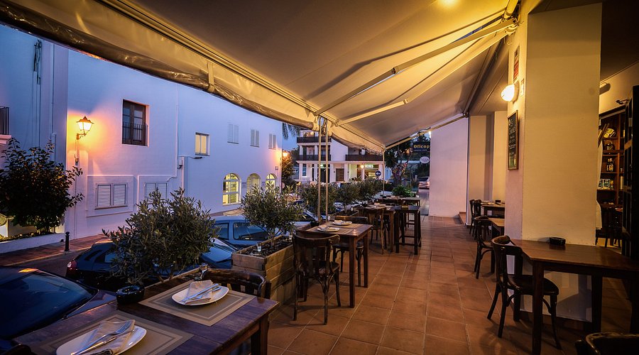 Terraza del restaurante Es Galliner Terraza del restaurante Es Galliner