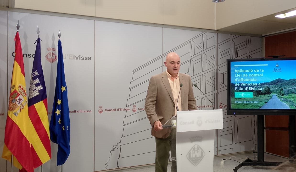 Vicent Marí, presidente del Consell Insular de Ibiza