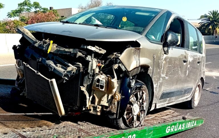 Accidente en Ibiza