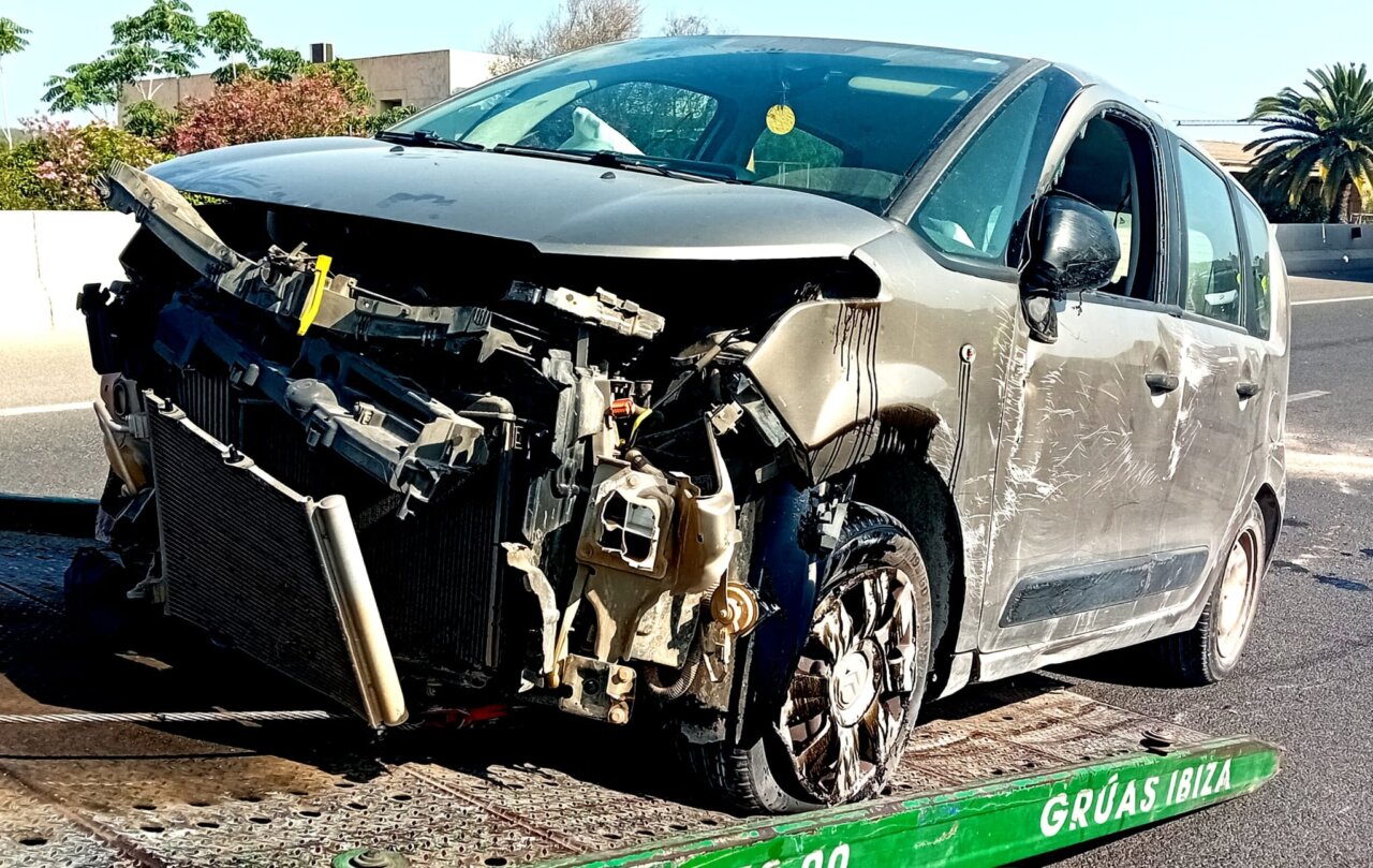 Accidente en Ibiza