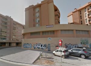 Zona del inmueble okupado