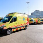 Ambulancias del 061 de Baleares.