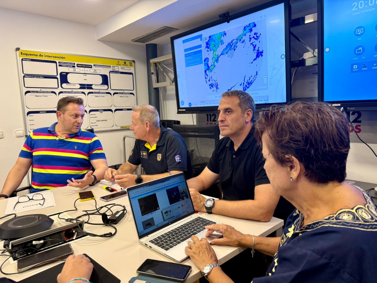El director general de Emergencias, el ibicenco Pablo Gárriz, preside el Comité Técnico Asesor del Plan Meteobal.