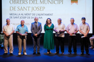 Acto de entrega de Medallas Institucionales en Sant Josep.