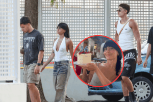Aitana junto a Plex y amigos, en Ibiza