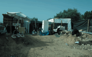 Asentamiento ilegal en Ibiza