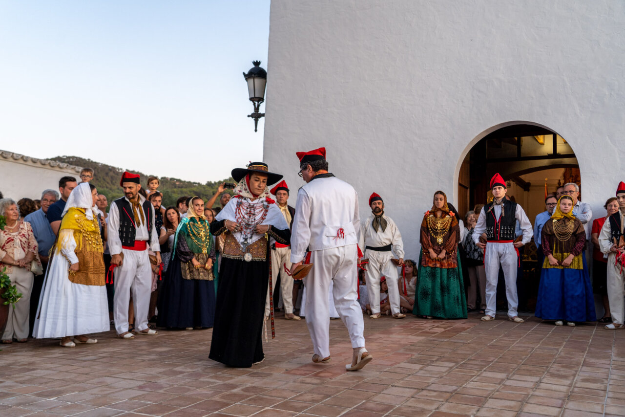 Baile Payés en Ibiza. Archivo