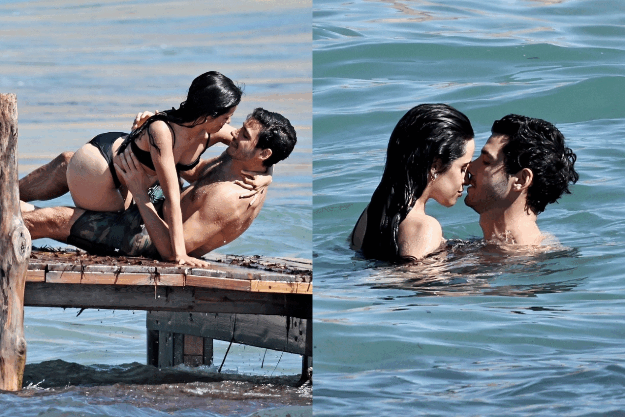 Camila Cabello y su pareja en Ibiza. Archivo Camila Cabello y su pareja en Ibiza. Archivo