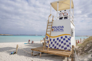 Caseta de Policía Local de Formentera.