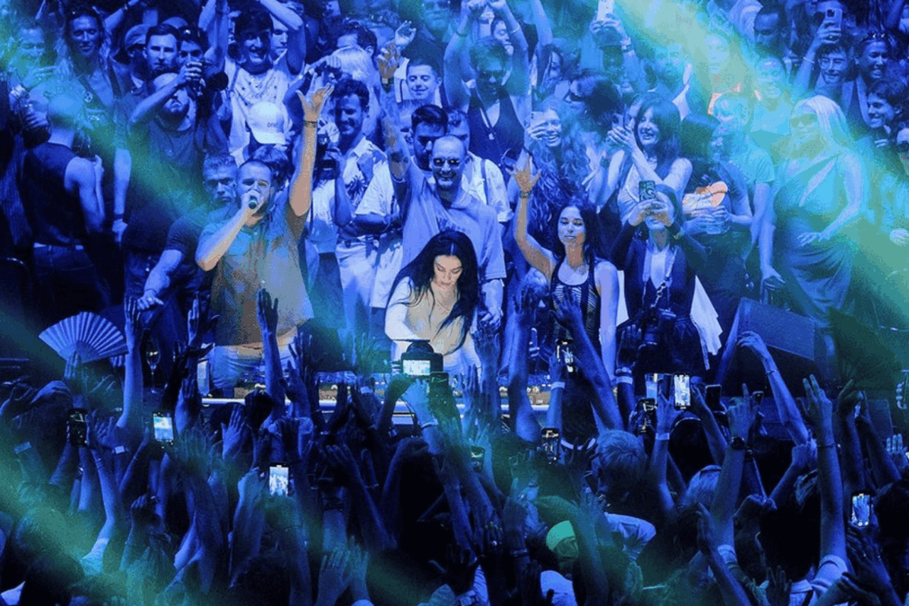 Charli XCX en el Boiler Room en Amnesia 2024. Archivo