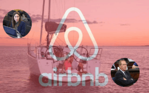 Cruces por el Airbnb náutico.
