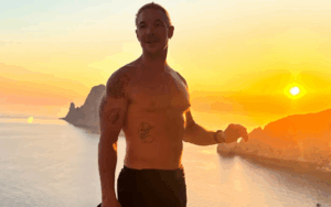 DJ Diplo, con vistas a Es Vedrá.