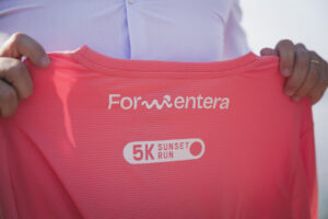 La camiseta oficial de 15K Formentera Sunset Run. Archivo