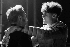 David Guetta y Elvis Guetta en creamfields. Archivo