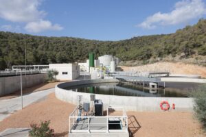 Depuradora de sa Coma, en Ibiza.