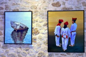 Exposición de Cristina Ferrer. Archivo