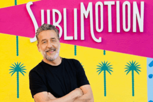 Eduardo Gonzales, director creativo y co creador de Sublimotion. Fotografía cedida por E.G.