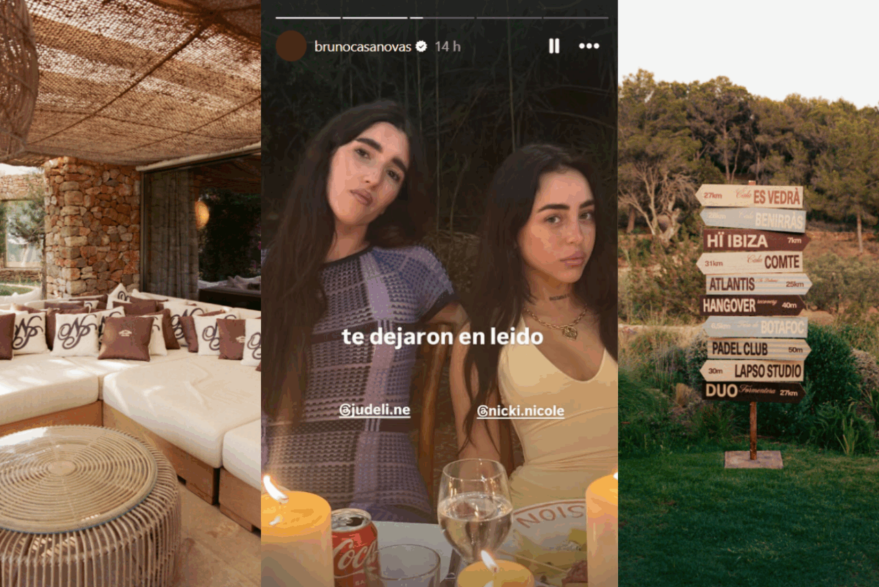 Estancias de Nude Project Mansión e Historia de Instagram con Nicki Nicole y Judeline. Archivo Estancias de Nude Project Mansión e Historia de Instagram con Nicki Nicole y Judeline. Archivo