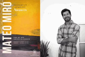 Exposición de Mateo Miró. Archivo