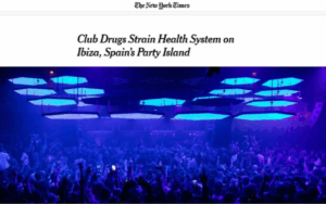 Ibiza, en la sección Internacional del New York Times