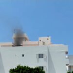 Incendio en Sant Antoni. Imagen de IB3