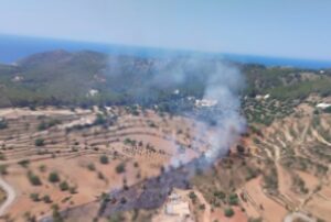 Incendio en Sant Joan