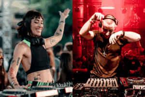 Indira Paganotto y Joseph Capriati. Archivo