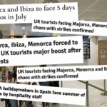 La prensa británica hacen eco de la huelga hotelera que luego fue desactivada