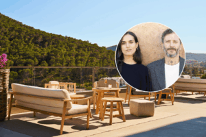 Lea Lu y Juan Medina, Fondo Mondrian Ibiza. Archivo